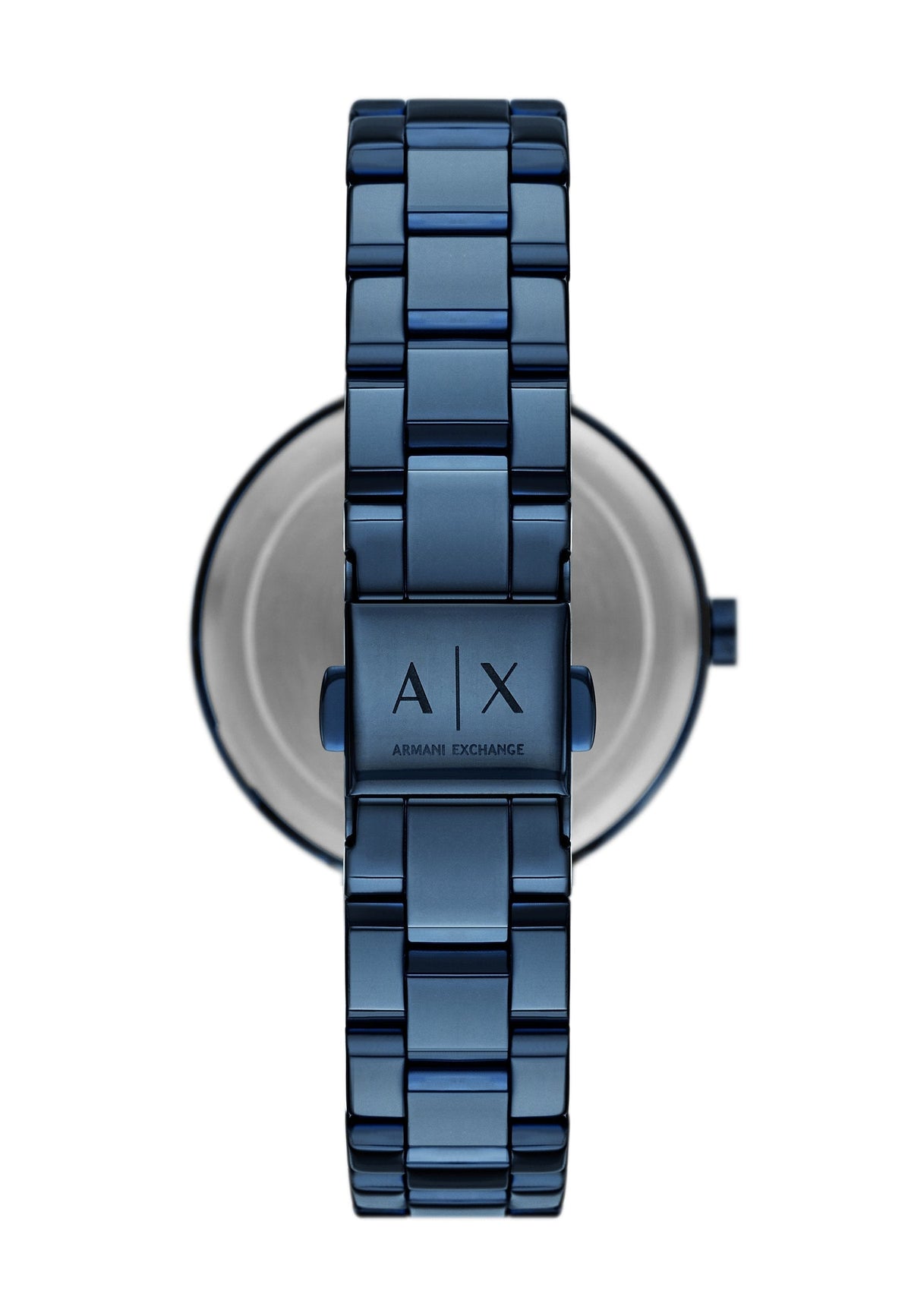 Armani Exchange Cayde AX2702 Men's Analog Watch – Blue Dial with Matching Blue Stainless Steel Strap